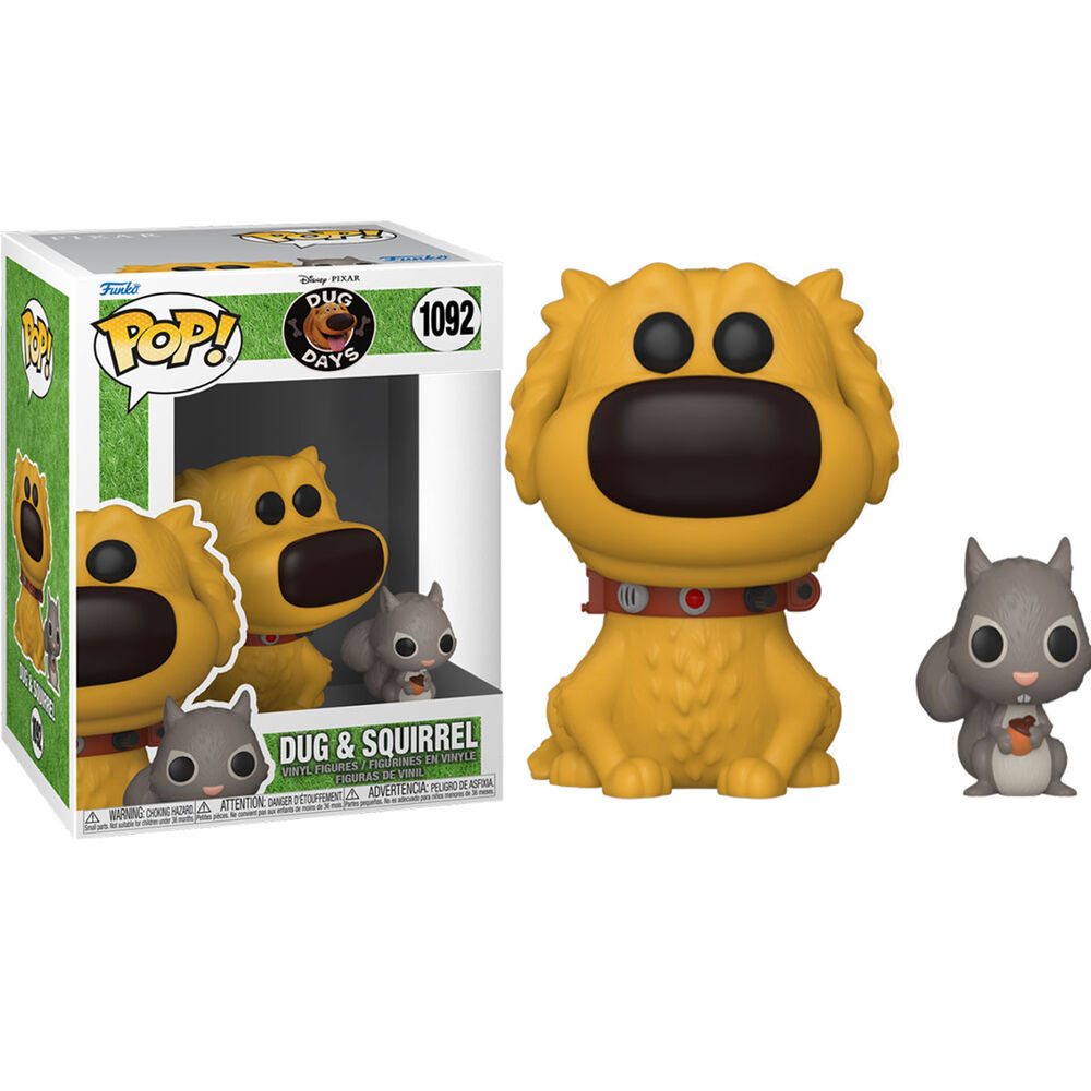 Dug Days Dug with Squirrel Funko POP